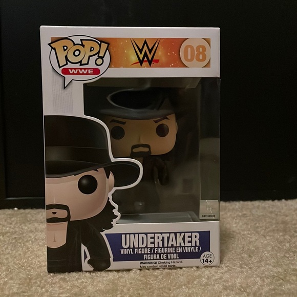 Brand New Vaulted Rare Undertaker WWE Funko Pop! - Picture 1 of 6